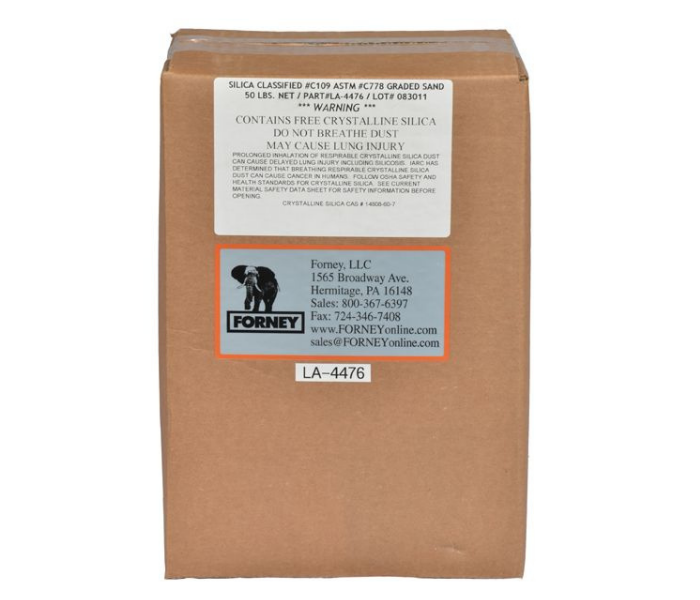 32 ARENA DE CUBO DE CEMENTO, ASTM C109, BOLSA X 50 LIBRAS (22.7KG) - Imagen 1