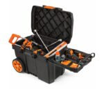 CAJA PARA HERRAMIENTA DE 23" CON RUEDAS Y MANGO TELESCÓPICO